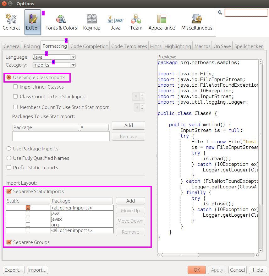 java netbeans projects with source code for class 12